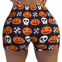 Thumbnail for Pumpkin Yoga Shorts
