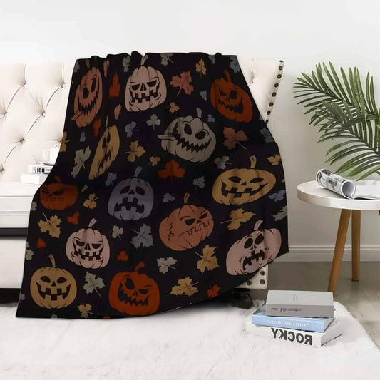 Retro Halloween Blanket - Jack Pumpkin