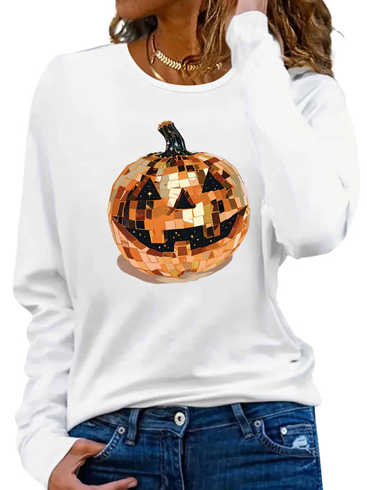 Sequin Pumpkin Shirt - Jack Pumpkin