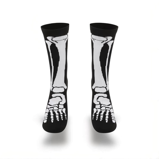 Skeleton Halloween Socks (polyester) - Jack Pumpkin