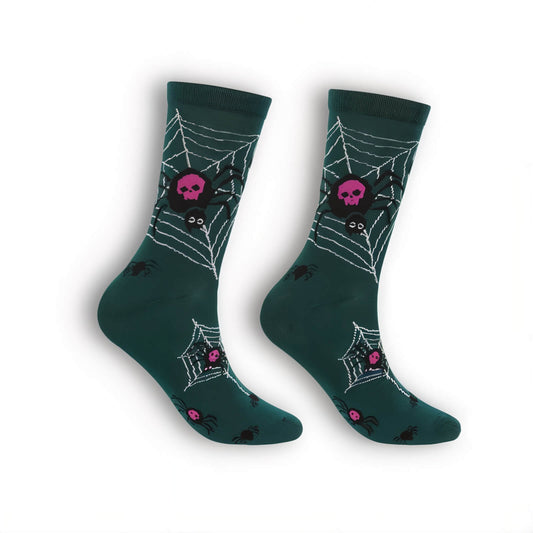 Spider Halloween Socks (polyester) - Jack Pumpkin