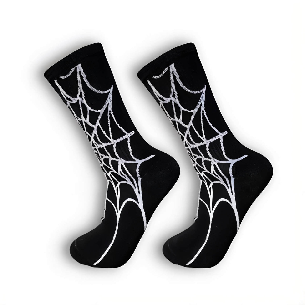 Spider Web Socks (cotton) - Jack Pumpkin