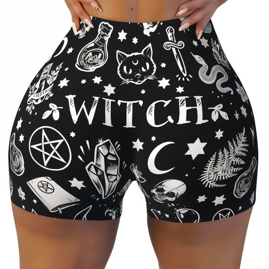 Witchy Yoga Shorts