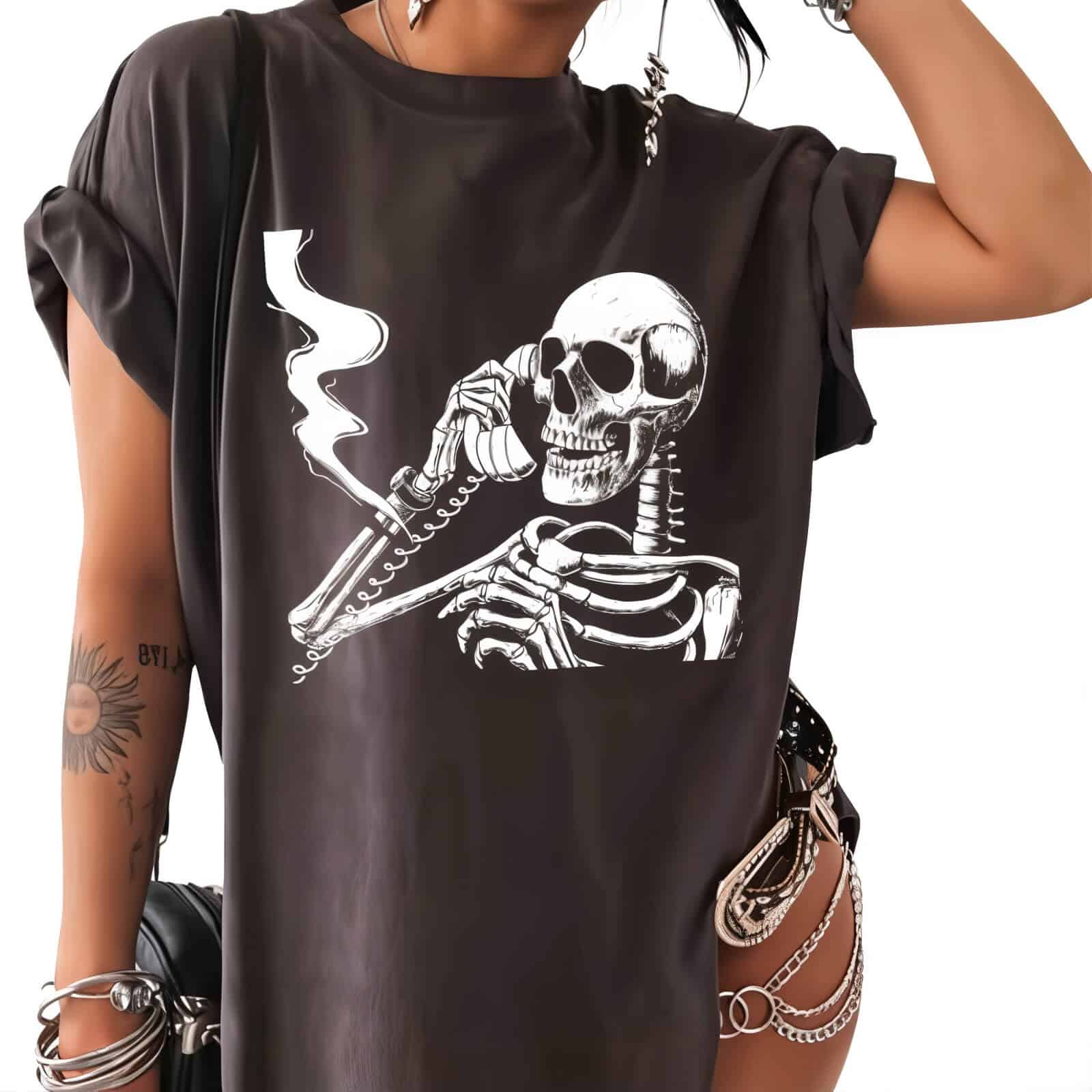 Womens Halloween Sleep Shirt - Jack Pumpkin