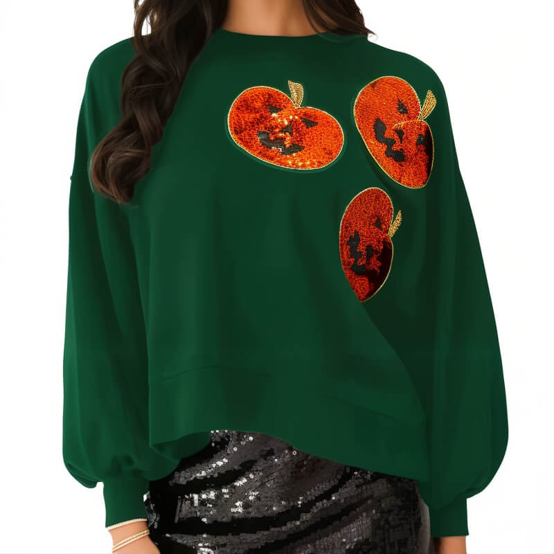Womens Knit Halloween Sweater