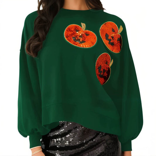Womens Knit Halloween Sweater