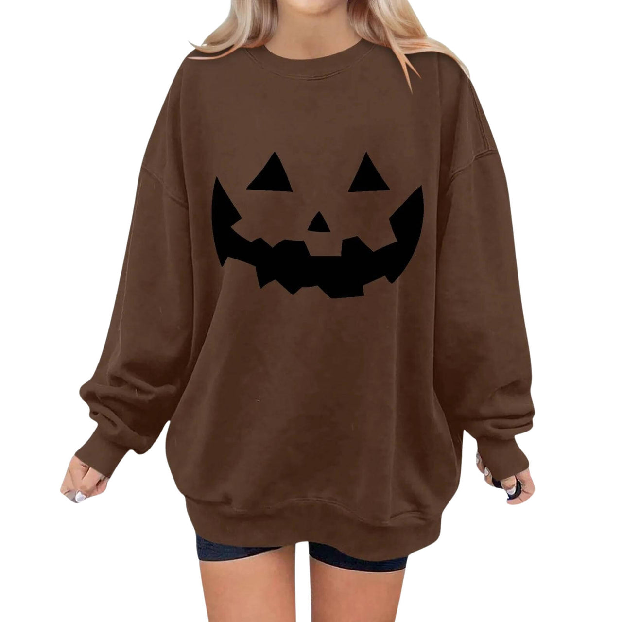 Womens Pumpkin Sweater